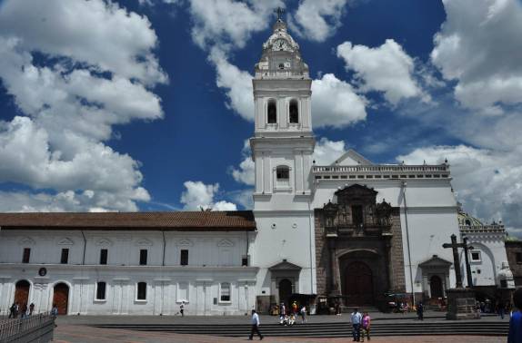 Igreja de Santo Domingo, em Quito, no Equador
